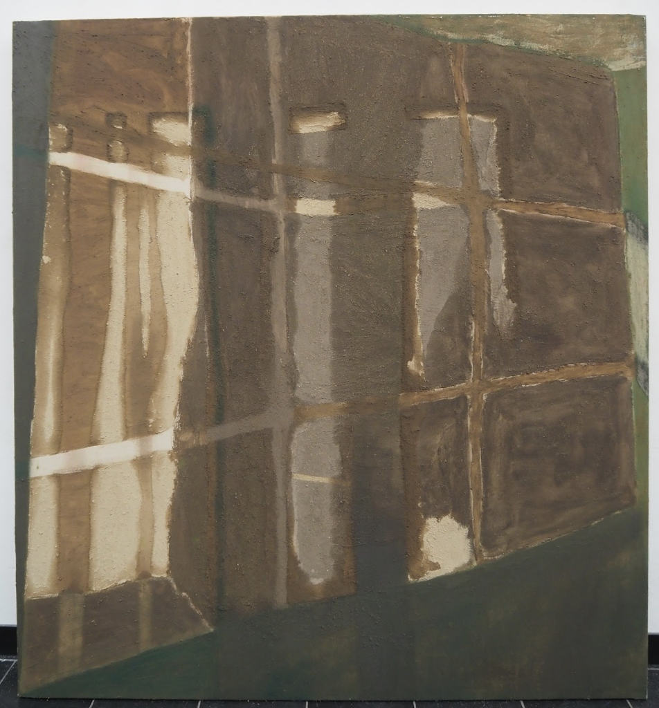 Mineral construction by Daniel Kjørup Rasmussen shown in a home setting