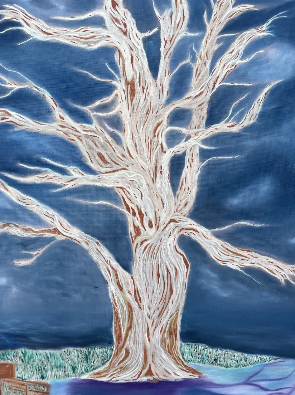 Detail of The Shoemaker Oak by Simon Topsøe Bangsted