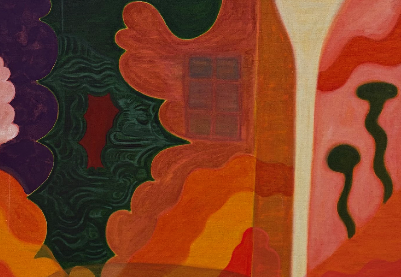 Detail of Do We Walk Slower at Night by Peter Brammer Bjerg