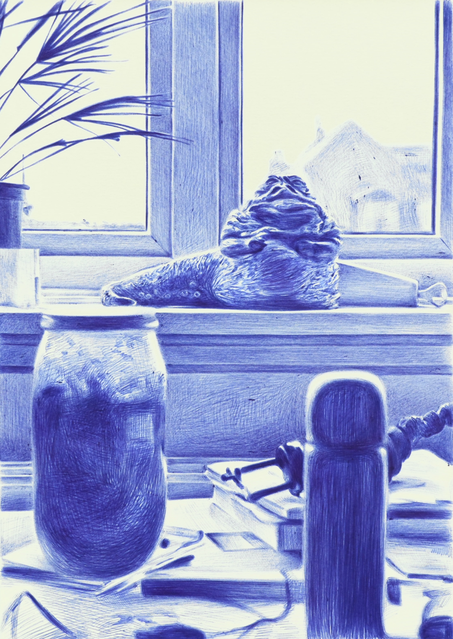 Jabba the Hutt, Kimchi and Water Bottle by Marc Du