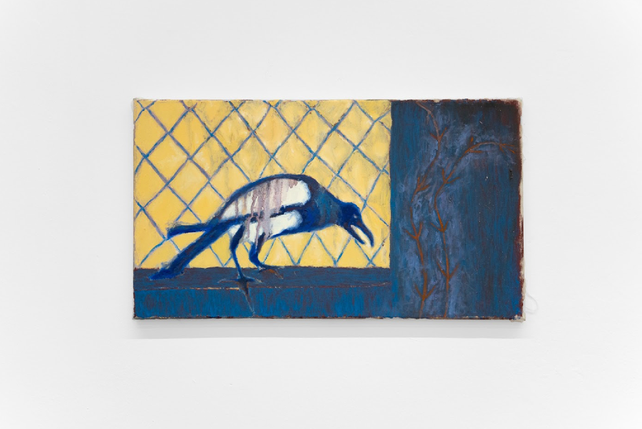 Untitled (Raven) by Karoline Hvidtfeldt shown in a home setting