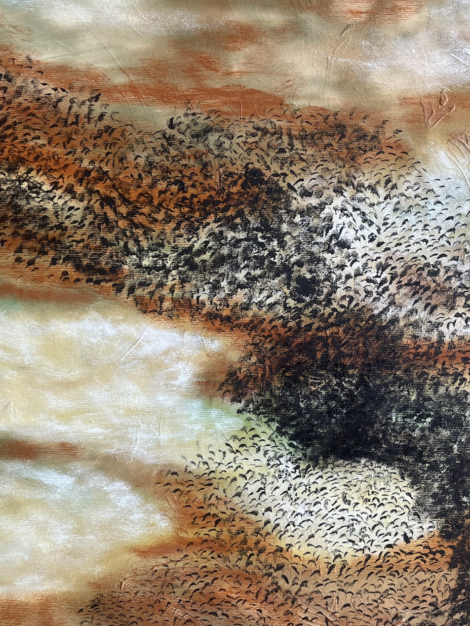 Detail of Black Sun by Simon Topsøe Bangsted