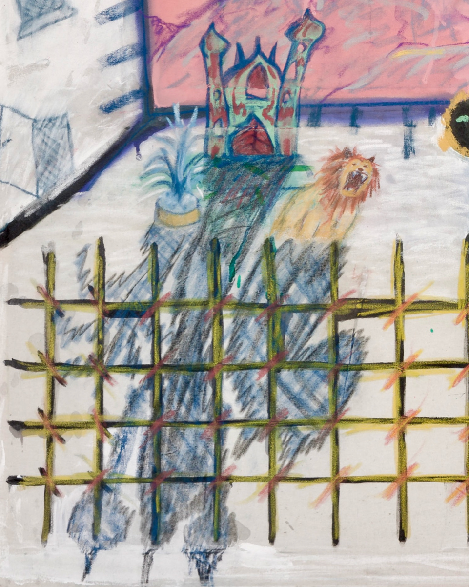 Detail of Kiss by Stine Stubdrup