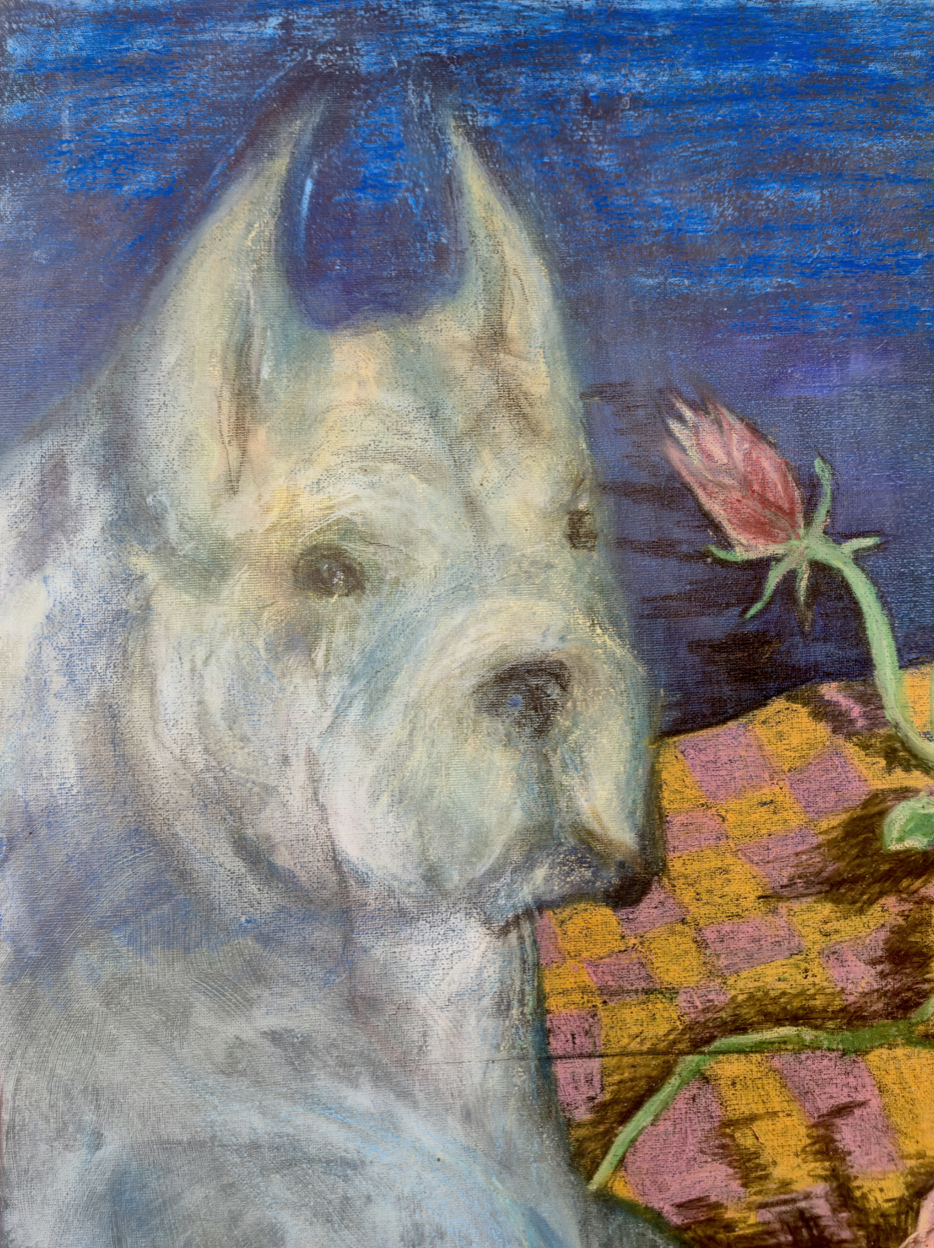 Detail of Waiting for You II by Stine Stubdrup