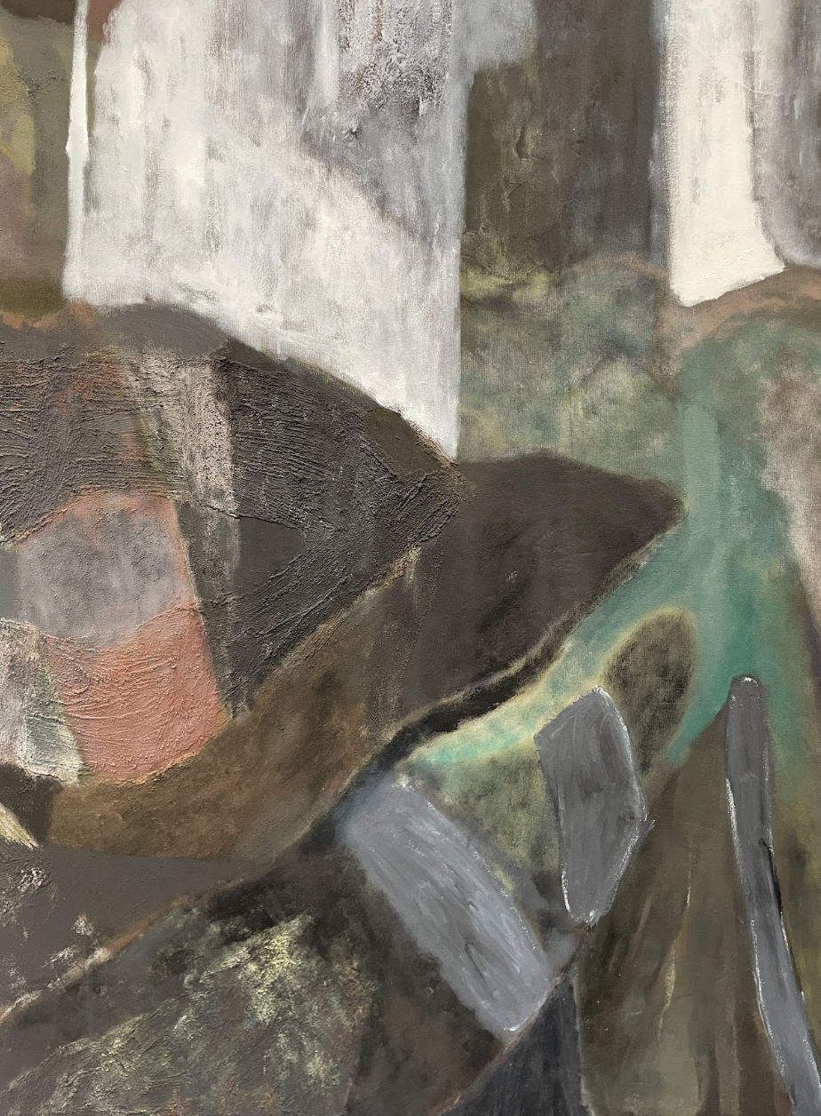 Detail of Sleeping in tree by Daniel Kjørup Rasmussen