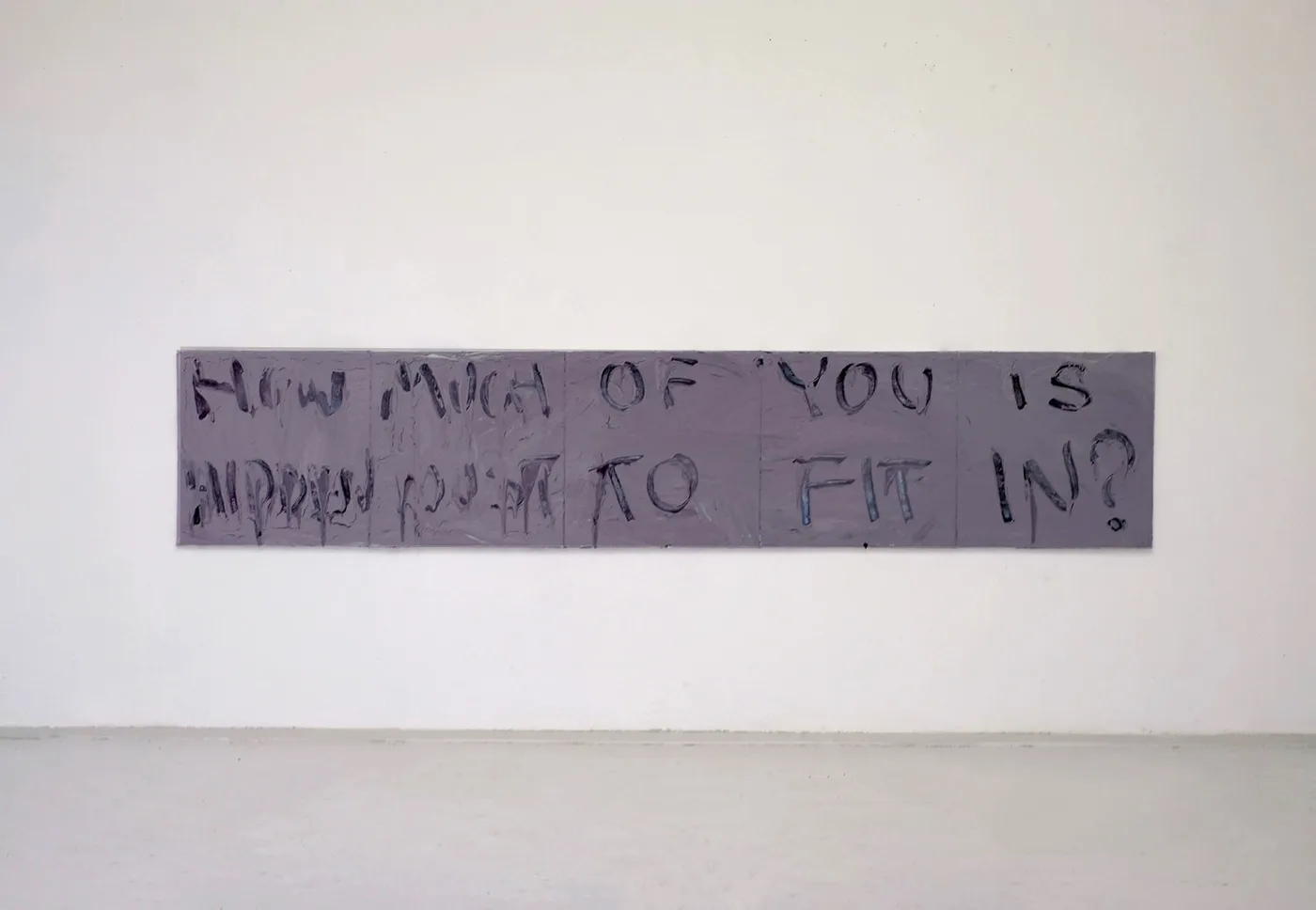 Questionmark by Simon Mercebach shown in a home setting