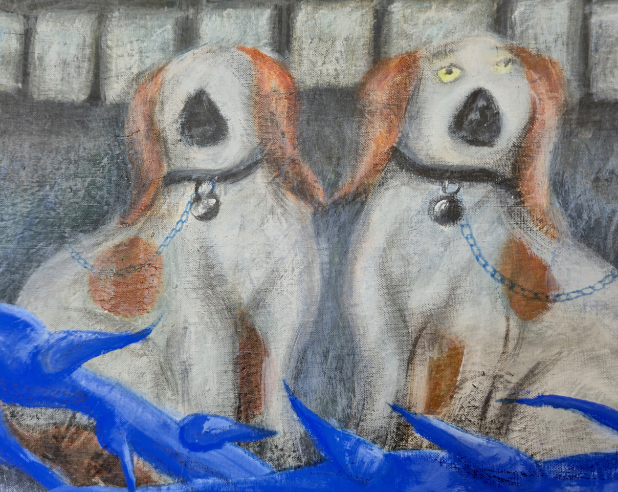 Detail of Missing You or Wait, Is It You Missing Me by Stine Stubdrup