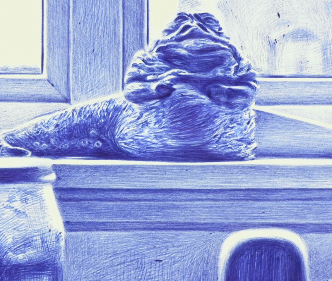 Detail of Jabba the Hutt, Kimchi and Water Bottle by Marc Du
