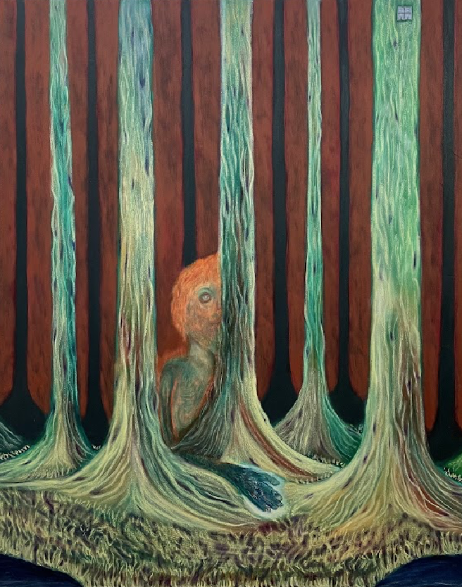 View of Bare Trees by Simon Topsøe Bangsted