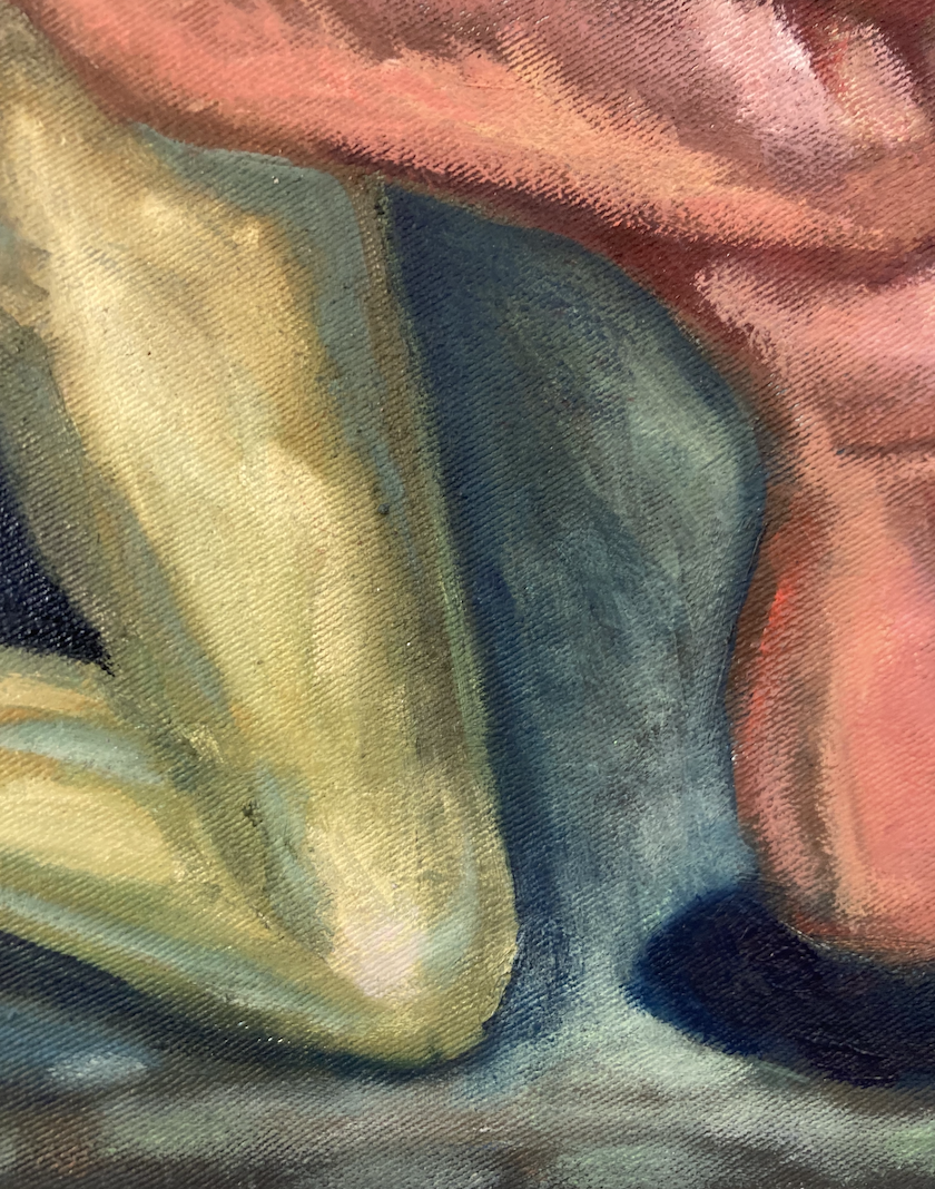 Detail of Würgegriff by Meret Krasa