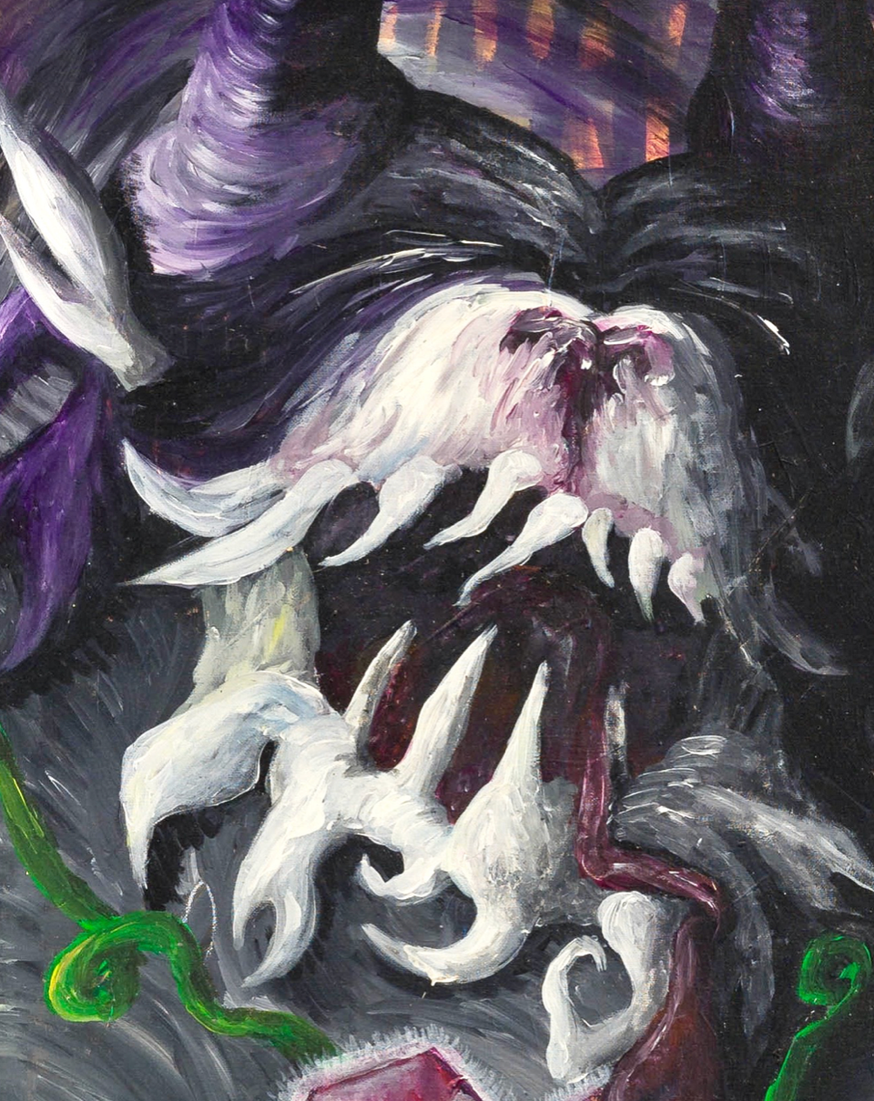 Detail of Rubyheart by Stine Stubdrup