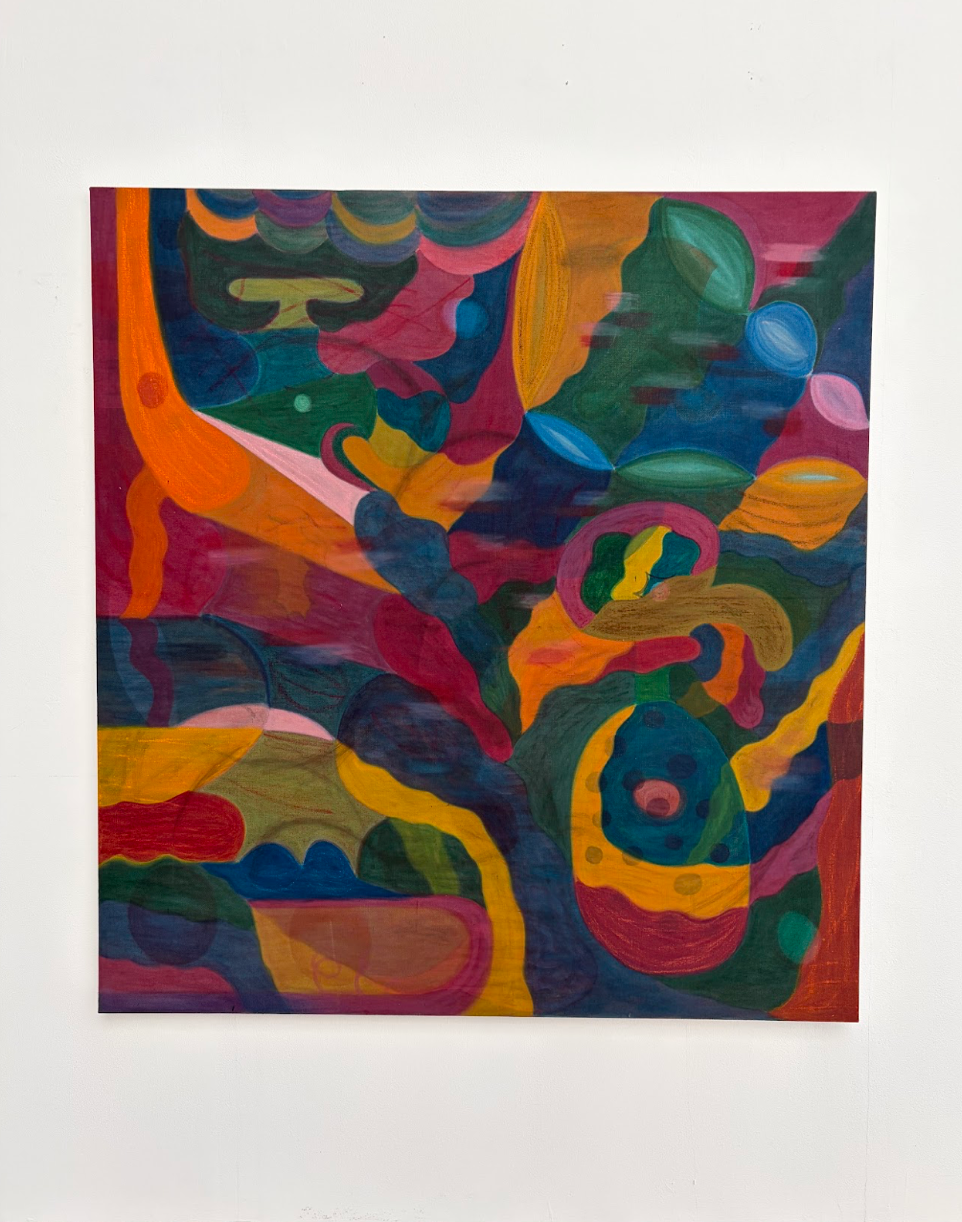 Undetected Movement by Peter Brammer Bjerg shown in a home setting