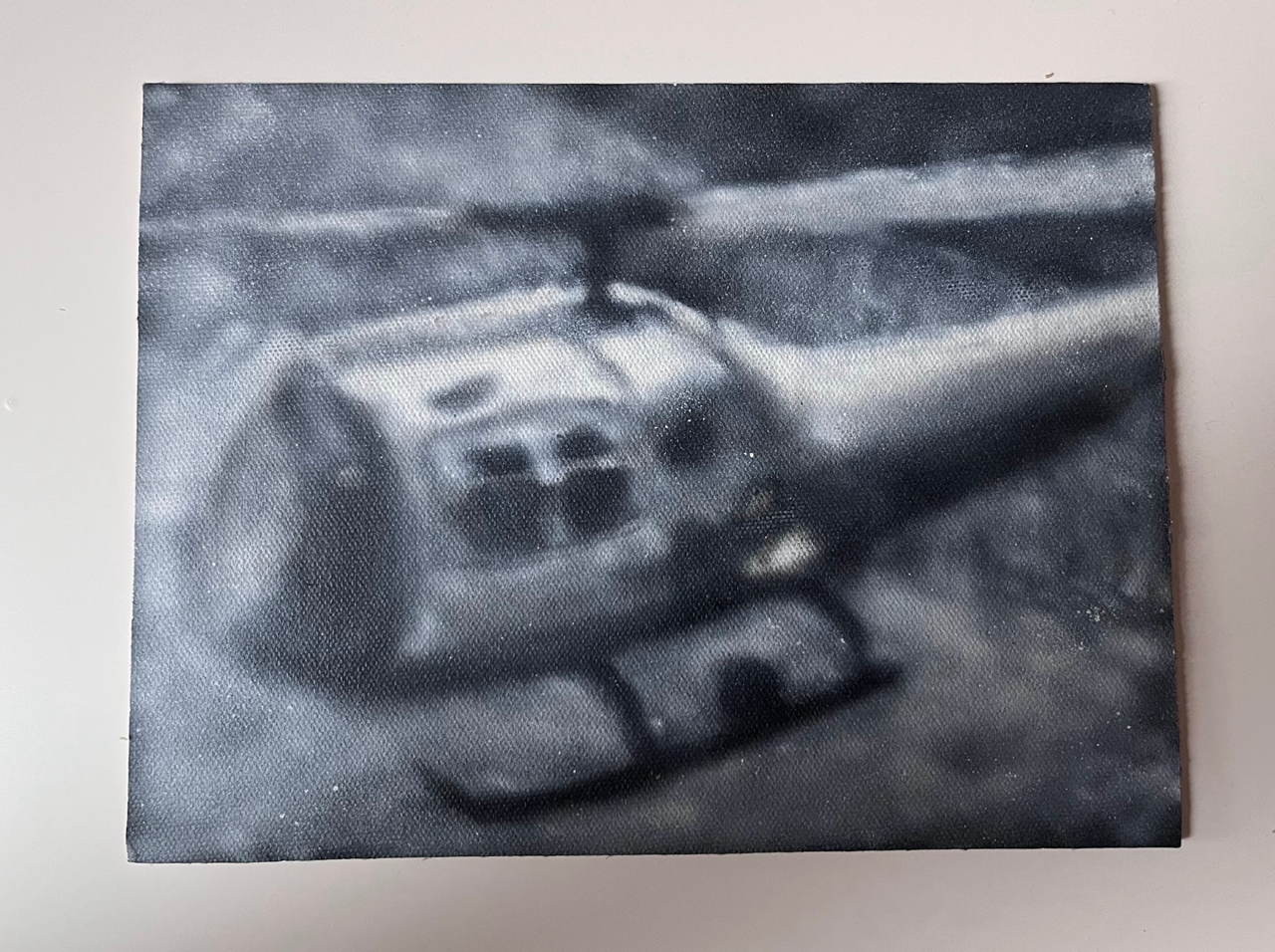 Helicopter by Folke Ignestam shown in a home setting
