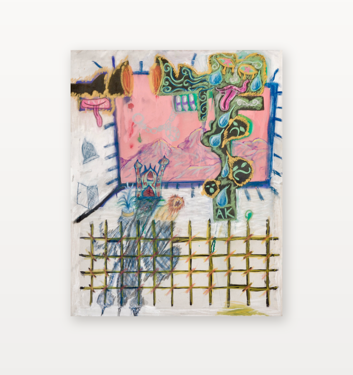 Kiss by Stine Stubdrup shown in a home setting