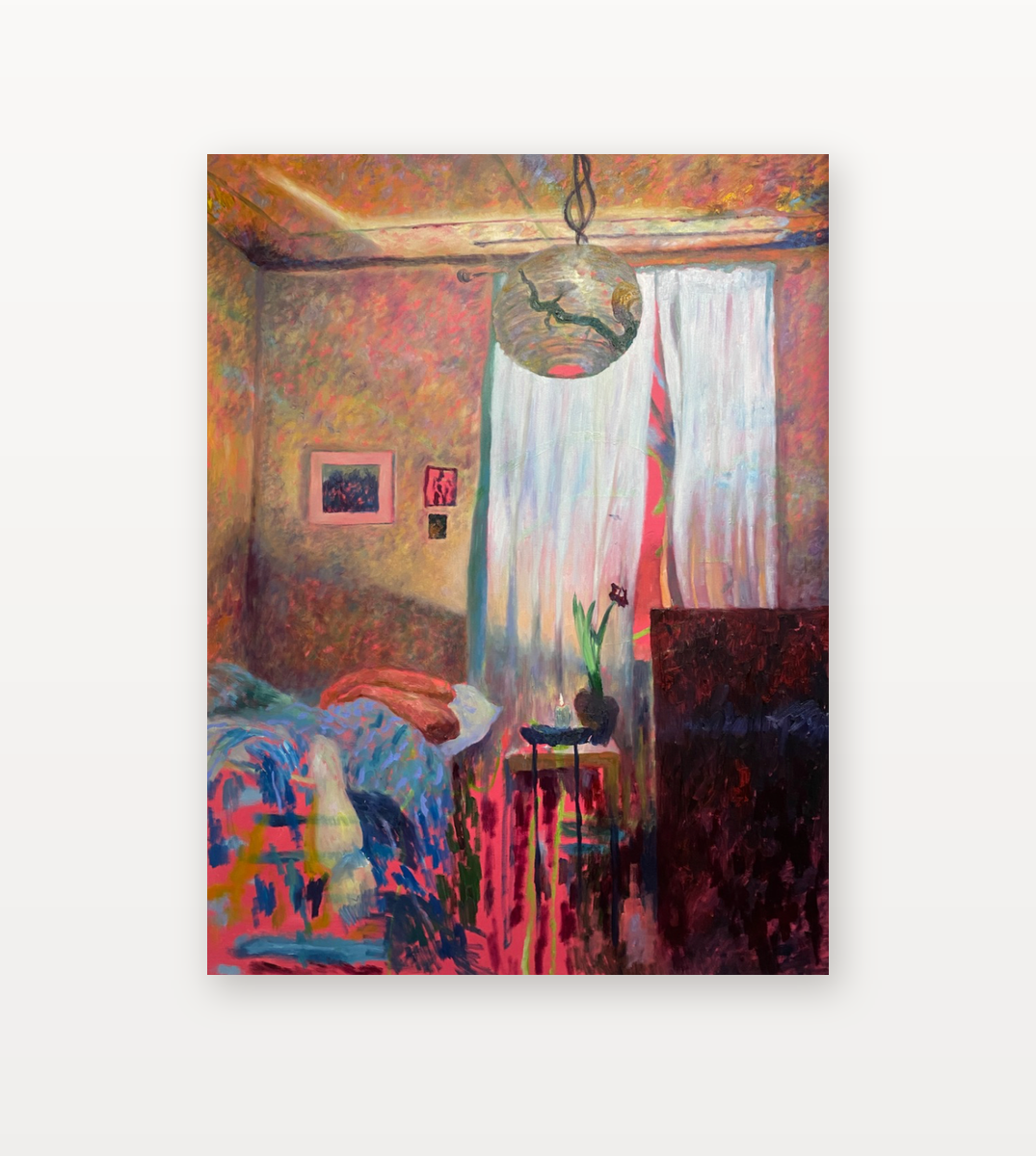 Sleep, May by Jens Alfred Raahauge shown in a home setting