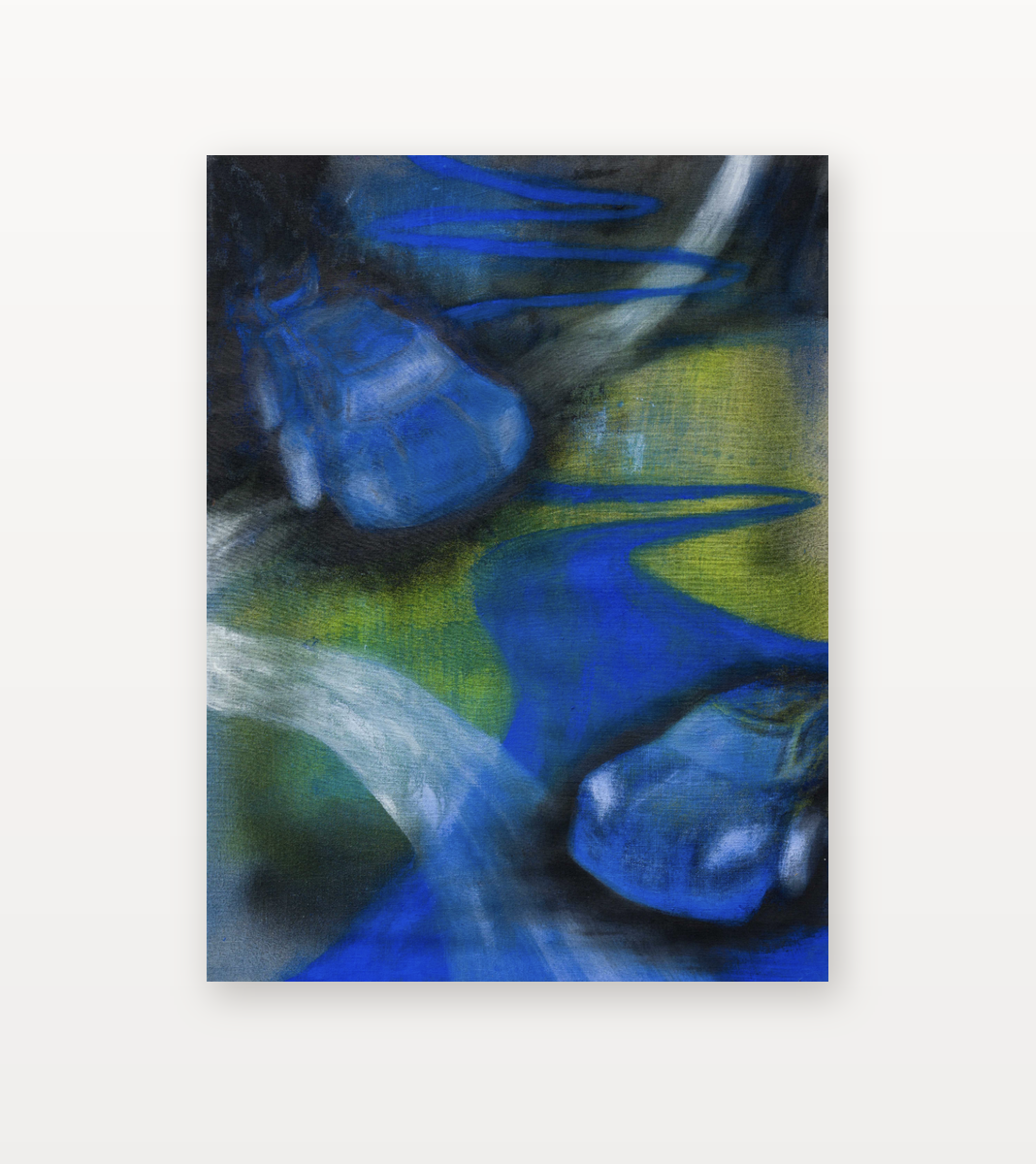 Show Me the Way II by Stine Stubdrup shown in a home setting